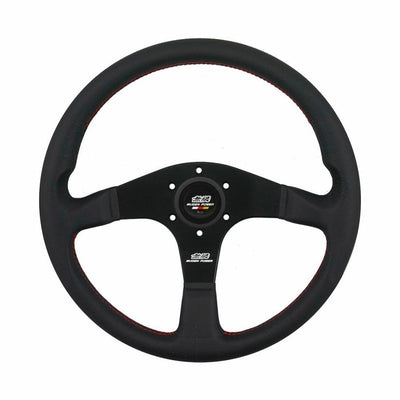 MUGEN III 350MM RACING STEERING WHEEL - LEATHER