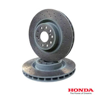 GENUINE HONDA FRONT BRAKE DISCS | HONDA CIVIC TYPE R | FK2/FK8 2.0T K20C1 | 2015+