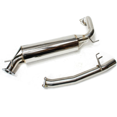 M2 MOTORSPORT CIVIC FN2 TYPE R STAINLESS STEEL REAR MUFFLER