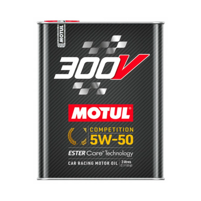 Motul 300V Competition 5W50 Synthetic Engine Oil 2 Litres