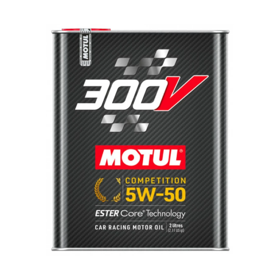 Motul 300V Competition 5W50 Synthetic Engine Oil 2 Litres