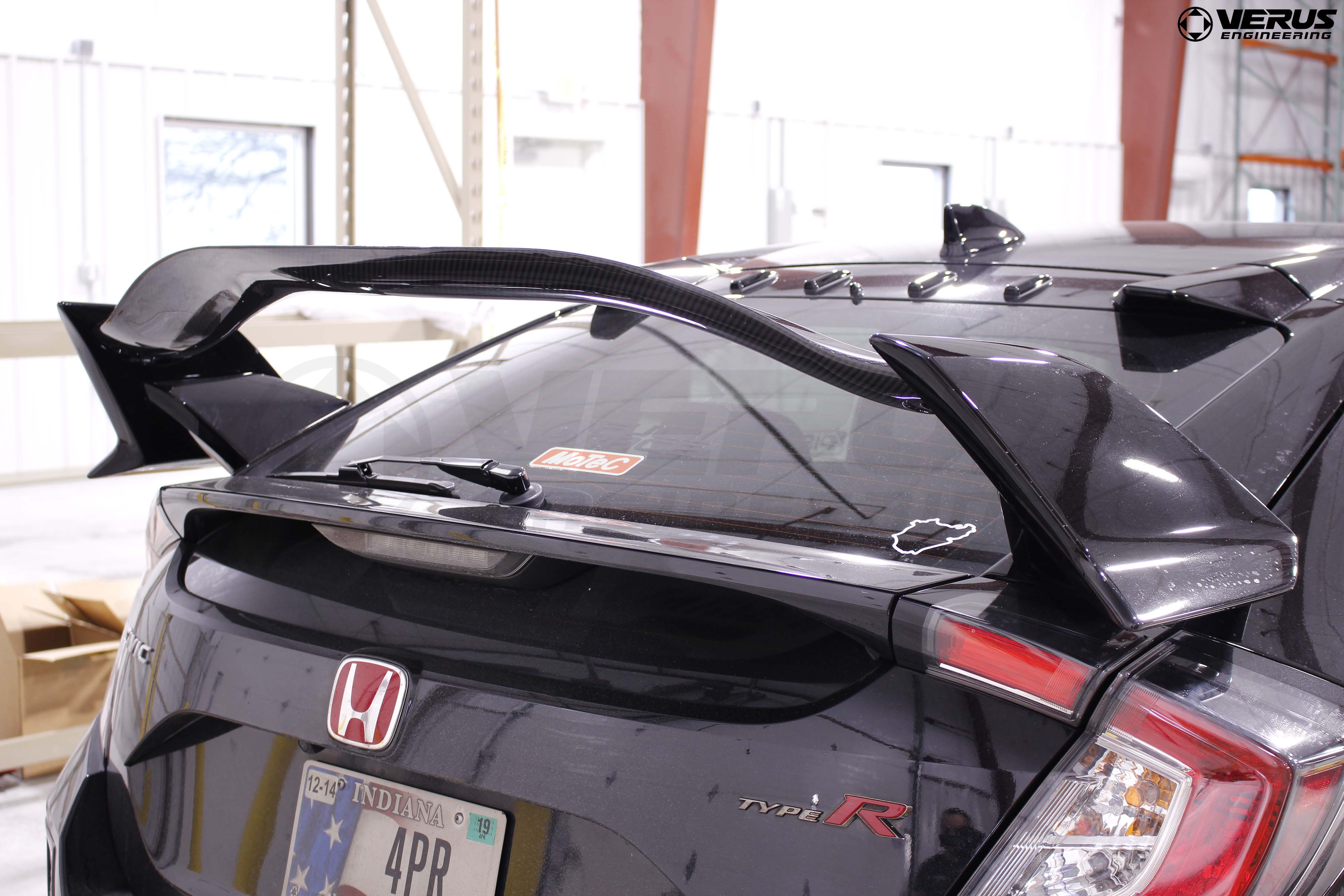 Verus Engineering P10 Rear Wing Honda Civic Type R FK8 17-21