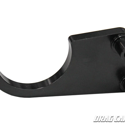 DRAG CARTEL 8620 BILLET CHAIN GUIDE SUPPORT ANODIZED BLACK & ENGRAVED DC LOGO HONDA K-SERIES