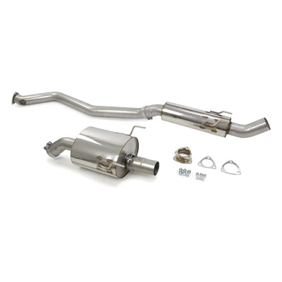 Milltek Sport Catback Race Exhaust System 3" / 76mm Honda Civic Type R EP3 01-05
