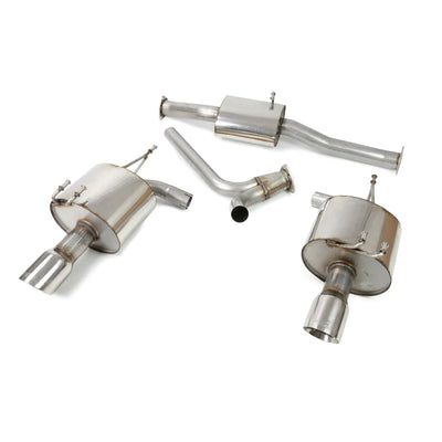 Milltek Dual Outlet Cat-Back Exhaust System With GT100 Polished Tips Honda S2000 AP1