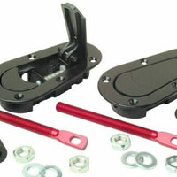 AEROCATCH 120 PLUS FLUSH SERIES LOCKING BONNET HOOD PINS CATCHES (ABOVE)