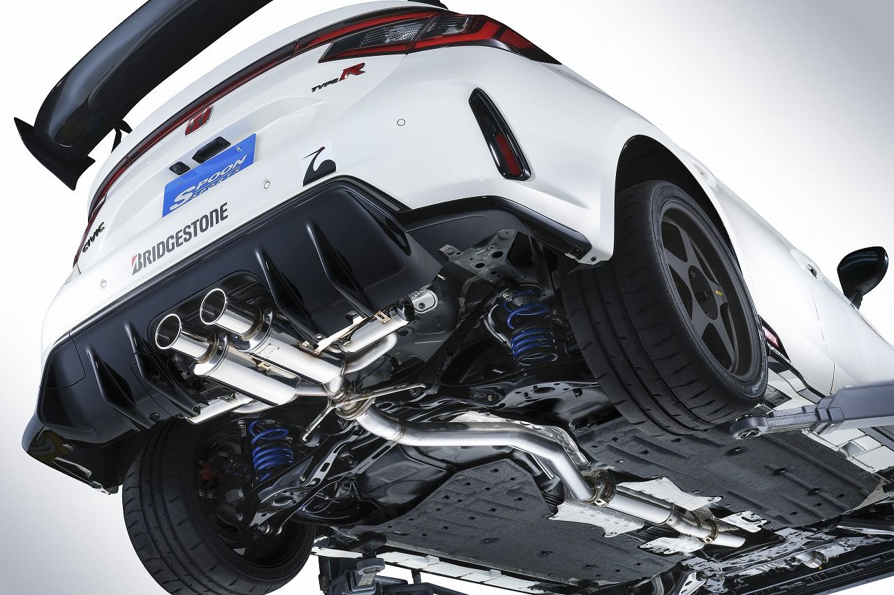 SPOON SPORTS N1 EXHAUST CATBACK MUFFLER KIT HONDA CIVIC TYPE R FL5