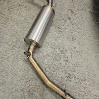 USED Tegiwa 70mm Fn2 rear silencer stainless steel