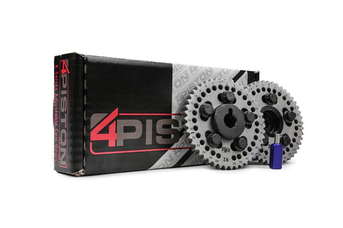 4 PISTON RACING K-SERIES INTAKE & EXHAUST ADJUSTABLE CAM GEARS