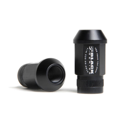 SKUNK2 20-PC BLACK SERIES LUG NUT SET 12MM X 1.5MM