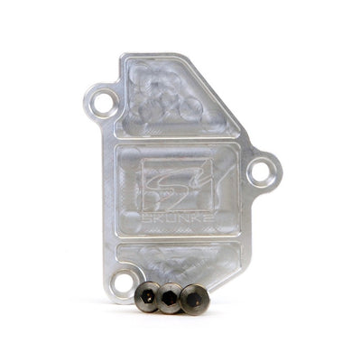SKUNK2 VTEC BLOCK OFF PLATE RAW HONDA B-SERIES