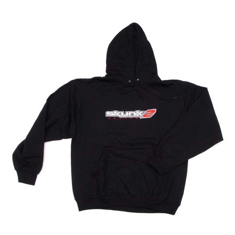 SKUNK2 PULLOVER HOODED SWEATSHIRT BLACK MEDIUM