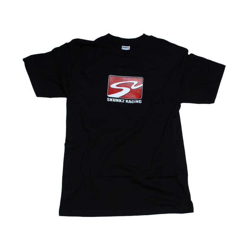 SKUNK2 S2 RACETRACK T SHIRT BLACK LARGE