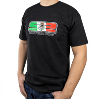 Skunk2 Mexico Flag Men's T-Shirt Black LG