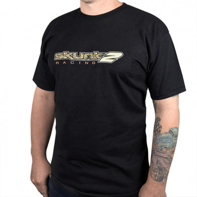 Skunk2 Camo Logo Men's T-Shirt Black LG