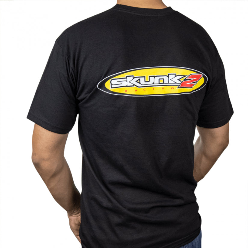 Skunk2 Retro Style Men's T-Shirt Black LG