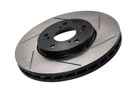 Stoptech Slotted Brake Discs (Front Pair) Honda Civic Type R EP3 01-07