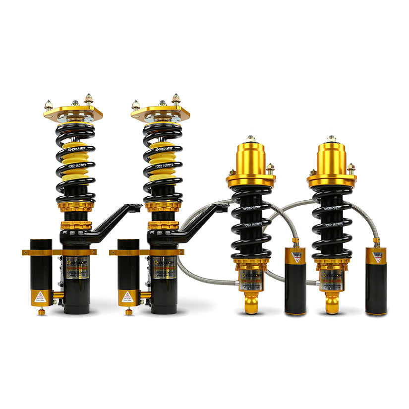 YELLOW SPEED RACING CLUB PERFORMANCE 2-WAY COILOVERS HONDA CR-Z ZF1 10+