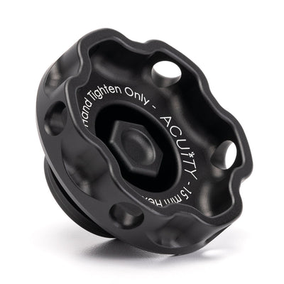 ACUITY PODIUM OIL CAP SATIN BLACK ANODISED