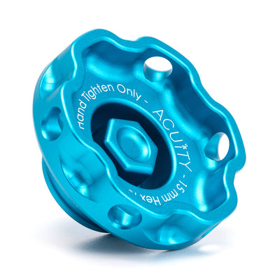 ACUITY PODIUM OIL CAP SATIN TEAL ANODISED