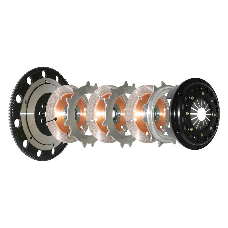 COMPETITION CLUTCH TRIPLE DISC HONDA CIVIC EP3 INTEGRA DC5 K-SERIES 6SPD K20A K20A2 TYPE R