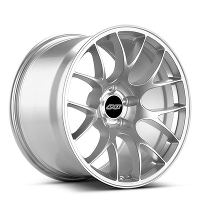 APEX ALLOY WHEEL EC-7 18 X 8.5 ET35 RACE SILVER 5X120MM 72.56MM