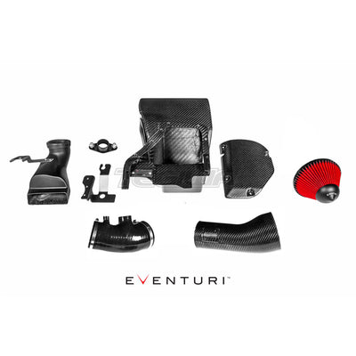 EVENTURI BLACK CARBON INTAKE AIRBOX RHD & LHD HONDA CIVIC TYPE R FK8 17+
