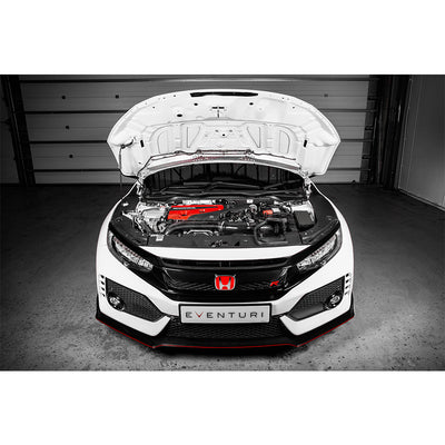 EVENTURI BLACK CARBON INTAKE AIRBOX RHD & LHD HONDA CIVIC TYPE R FK8 17+