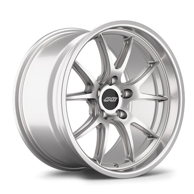 APEX ALLOY WHEEL FL-5 18 X 10.5 ET22 RACE SILVER 5X120MM 72.56MM
