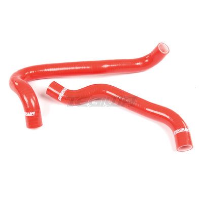 TEGIWA 2PC SILICONE COOLANT RED HOSE KIT HONDA CIVIC TYPE R FN2 K20Z