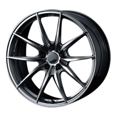 WedsSport FT-117 Alloy Wheel 20x10J 5X120 ET35 Diamond Black