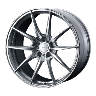 WedsSport FT-117 Alloy Wheel 20x10J 5X120 ET35 Diamond Silver