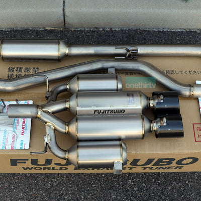 FUJITSUBO AUTHORIZE RM+C TITANIUM CAT BACK EXHAUST SYSTEM HONDA CIVIC TYPE R FK8 17+