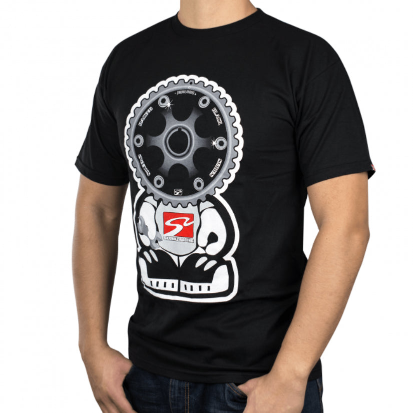 Skunk2 Black Series Gear Headz Men's T-Shirt Black MD