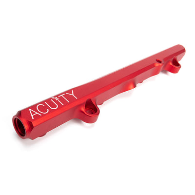 ACUITY K-SERIES FUEL RAIL HONDA K20 K20Z SATIN ANODIZED RED
