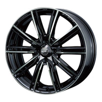WedsSport SA-54R Alloy Wheel 16x7J 5X114.3 ET52 Chrome Black