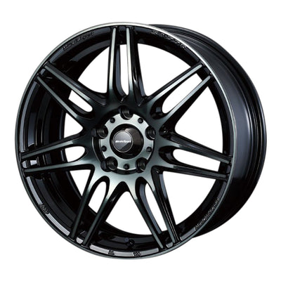WedsSport SA-77R Alloy Wheel 16x6.5J 4X100 ET38 Chrome Black
