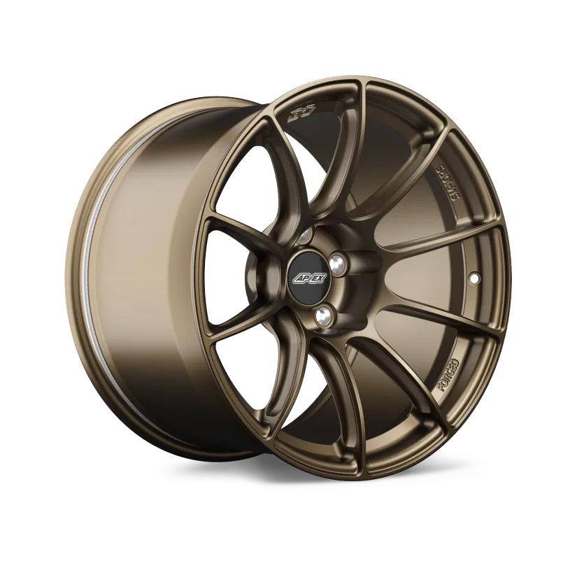 Apex Forged Alloy Wheel SM-10RS 19" x 9.5" ET25 Satin Bronze 66.6mm 5x112mm