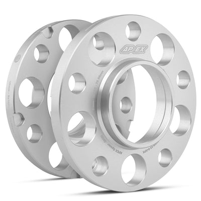 APEX 15MM BMW SILVER SPACER KIT